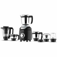 Butterfly ZieraChrome 750W Mixer Grinder | 6 Jars | Tornado Blade | Uniform & Coarse Grinding | Durable SS Build