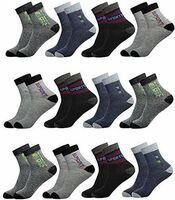 Men Self Design Ankle Length (Pack of 12)