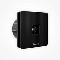 atomberg Studio+ Exhaust 6 Inches | Suitable for Bathroom, Kitchen | BLDC Motor | Easy to Clean | 2 Year Warranty (Gloss Black)