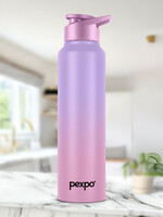 Buy Pexpo CRAFT Purple Colourblocked Stainless Steel Single Wall Vacuum Sipper 950ml - Water Bottle for Unisex 32567369 | Myntra
