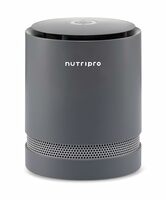 Nutripro Air Purifier For Home & Office 300 sq.ft, H13 HEPA, Activated Carbon, Removes 99.99% Pollutants & Micro Allergens - (Grey)