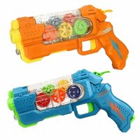 Gear Gun Linkage Projection Gun for Kids Colourful Lighting and Realisic Sound Advanc Soft Sound and Light