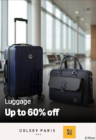 Delsey Paris - Up To 72% Off on Suitcase & trolley bags 