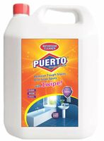 Puerto Bathroom Cleaner - 5 Ltr (Pack of 1) Refill| Suitable for Bathroom floors, Slabs, Wall tiles, Sinks, Basins, Stainless Steel taps and Shower heads