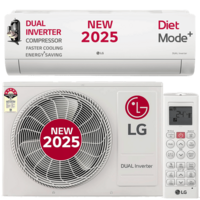 LG 6 in 1 Convertible 1.5 Ton 5 Star Dual Inverter Split AC with 6 Step Fan Speed (2025 Model, Copper Condenser, US-Q19HNZE.ANLG)