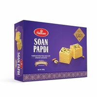 Haldiram's Cow Ghee Soan Papdi, 400Gm, Indian Sweets Diwali Gift Pack