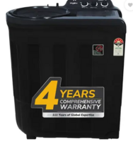 Whirlpool 7.5 kg 5 Star with Memory Retention, End of Cycle Buzzer and Collar Scrubber Semi Automatic Top Load Washing Machine Black, Grey (MAGIC CLEAN 7.5 GREY DAZZLE (5YR))