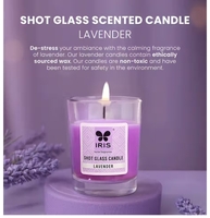 Check out Iris Lavender Home Fragrance Shot Glass Candle (40g, Purple) on Instamart
