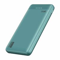 Zepto : boAt Energyshroom PB300 Activ Wired Powerbank with 22.5W Fast Charging, 10,000mAh, 12-Layer Smart IC Protection, 3 output ports - Cerulean Blue