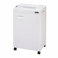 GBC Shredmaster PRO 64C Paper/CD/Credit Card Cross Cut Shredder with 22 Sheet Capacity and 40L Bin for shredding highly sensitive documents; 3 x 25 mm Confetti cut strips; 2 years warranty