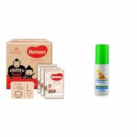 Huggies Premium Soft Pants Sumo Monthly pack, Large size Diaper Pants, 156 Count & Mamaearth Mineral Based Sunscreen Baby Lotion SPF 20+,Hypoallergenic,100ml,(0-10 Years)