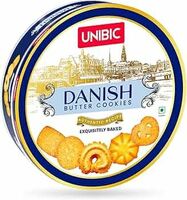 Unibic Danish Butter Cookies – 375g | Rich & Buttery, Baked to Perfection | Cookie Gift Tin | Perfect for Snacking, Gifting & Tea-Time