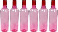 PEARLPET Nira- BPA-free Plastic Water Bottle Set of 6 Pcs, Each 1000ml, Red