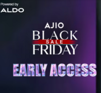 Ajio Black Friday Sale (Early Access) - 50-90% Off 