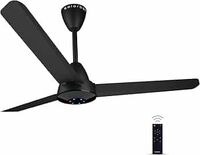 Helix BLDC Ceiling Fans 1200mm | BEE 5 Star Rated | 370 RPM  (Charcoal Black)