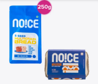 NOICE 5 Seed Multigrain Bread (250g) | NOICE High Protein Eggs (6 pieces) (Location Specific)