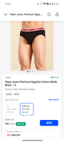 Pepe Jeans Briefs Black - ₹69 only Size - S | Swiggy Instamart | Location Specific 