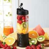 Kilig Vortex Portable Blender | 530ml | 4000 mAh | 6 Sided Blade | 22000 RPM | Black