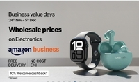 Amazon - Business Value Days [ Nov 25 - 5 Dec] - Wholesale Prices On Electronics