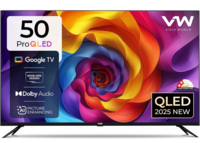 [Apply ₹500 Coupon] VW 127 cm (50 inches) Nano Sync Series 4K Ultra HD Smart JioTele OS QLED TV VW50JQ1 (Black)
