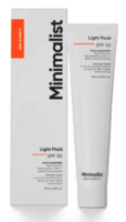 Minimalist Sunscreen - SPF 50 PA++++ Light Fluid Sunscreen (Sample) (10 ml)(location specific)