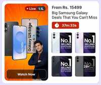 (liveshop+) assured rs. 500 discount on samsung smartphones (+ chance to win ₹1500 off on those)