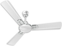 Polycab Eleganz Plus with 3 Year Warranty Energy Saving 1200 mm Ceiling Fan  (5 Star | pearl silver | Pack of 1)