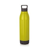 Attro Sky Turbo 800 Super PU Insulated Hot & Cold Water Bottle, Portable & Leak-Proof Cap, Easy to Cary Use for Travel, Office, School & Gym, 670ml - Green