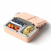 Lifelong Lunch Box for Office Use | Tiffin Box for School & Work (LLBLB03,Pink)