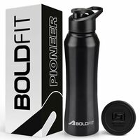 Boldfit Water Bottles Stainless Steel Water Bottle 1 Litre Steel Water Bottles for School, Office, Home, Gym 1 Litre Water Bottle for Men Leakproof, Rust Free Steel Bottle