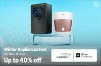 Amazon - Upto 40% Off Winter Appliances Fest [ Nov 25 - 15 Dec ] 