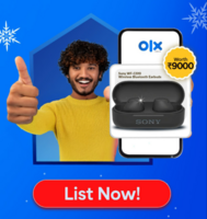 OLX Winter Contest: Win Sony Earbuds daily by just posting an sell Ad (valid till 28th)