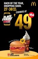 McDonald's Black Friday Hack: Snack + Drink Combo at 49Rs (27th November to 30th November 2025)