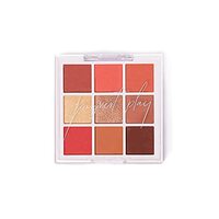 Pigment Play Playground Hero Shadow Palette 9 curated different shades,Matte,Pigmented shades,Shimmer Foils eyeshadow- Sunset Sands, 9gms