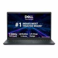 Dell 15, AMD Ryzen 3 7320U Processor (8GB RAM / 512GB SSD/Windows 11 + Office H&S 2024 + M365 / 15.6"(39.62 Cm) FHD Display / 12 Month Mcafee/Carbon Black Color/ 1.63 Kg Thin & Light Laptop