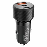 GIZGA Essential 68W Triple Port Fast Car Charger at ₹423 on Amazon Use Coupon
