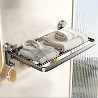 Suction Cup Towel Holder in Bathroom | First In India