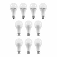 Havells 12W wattage Bulb | High CRI & High Efficiency | Energy Efficient | Mercury-Free | 4KV Surge Protection | 100 Lumens Per Watt |Cool Day Light (6500K) b22d (Pack of 10)