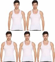 Cotton Fabric Undershirt (Pack of 5)
