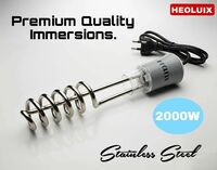 heoluix premium quality 2000 W Shock Proof Immersion Heater Rod (Water)