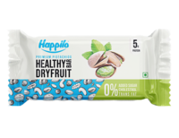 Happilo Premium Pistachios Healthy Dryfruit Bar 35g (Pack of 6) (location specific)