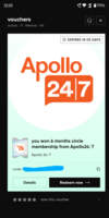 Play daily rewards and earn Apollo 247 6 months membership free