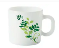 Larah White Opalware Mug 180 ml