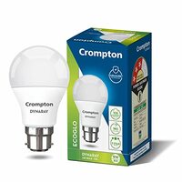Crompton Dyna Ray LED Bulb | 9W | Cool Day Light | B22 LED | 180 Degree Coverage | 4kV Surge Protection | 440V High Voltage Protection | Pack of 1