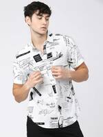 KETCH - Men Slim Fit Printed Casual Shirts From Rs.180