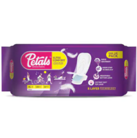 Petals Ultra Comfort Sanitary Napkins with Wings (XL+) 30 pads (Location Specific)