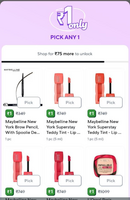 Zepto shop for 400 and get 1 product at rs 1