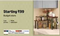 Amazon - Budget Store Upto 70% Off starting Rs 99 + 10% Bank Discount