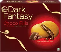 Sunfeast Dark Fantasy Choco Fills, 460g Original Filled Cookies with Choco Crème | Perfect Snack