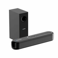 Blaupunkt Newly Launched SBW Newyork 20 2.1 CH Soundbar with Wired Subwoofeer I 120W RMS I HDMI-ARC I Bluetooth I AUX I USB I Remote Control with Equalizer